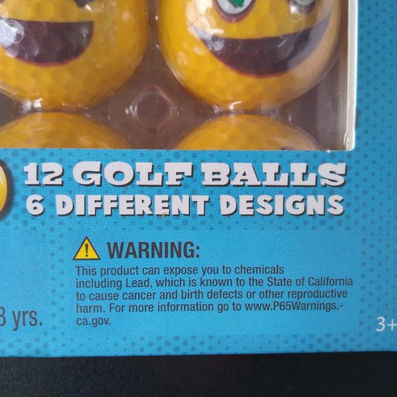 Emoji golf balls pack of 12 - see full description - Picture 10 of 13
